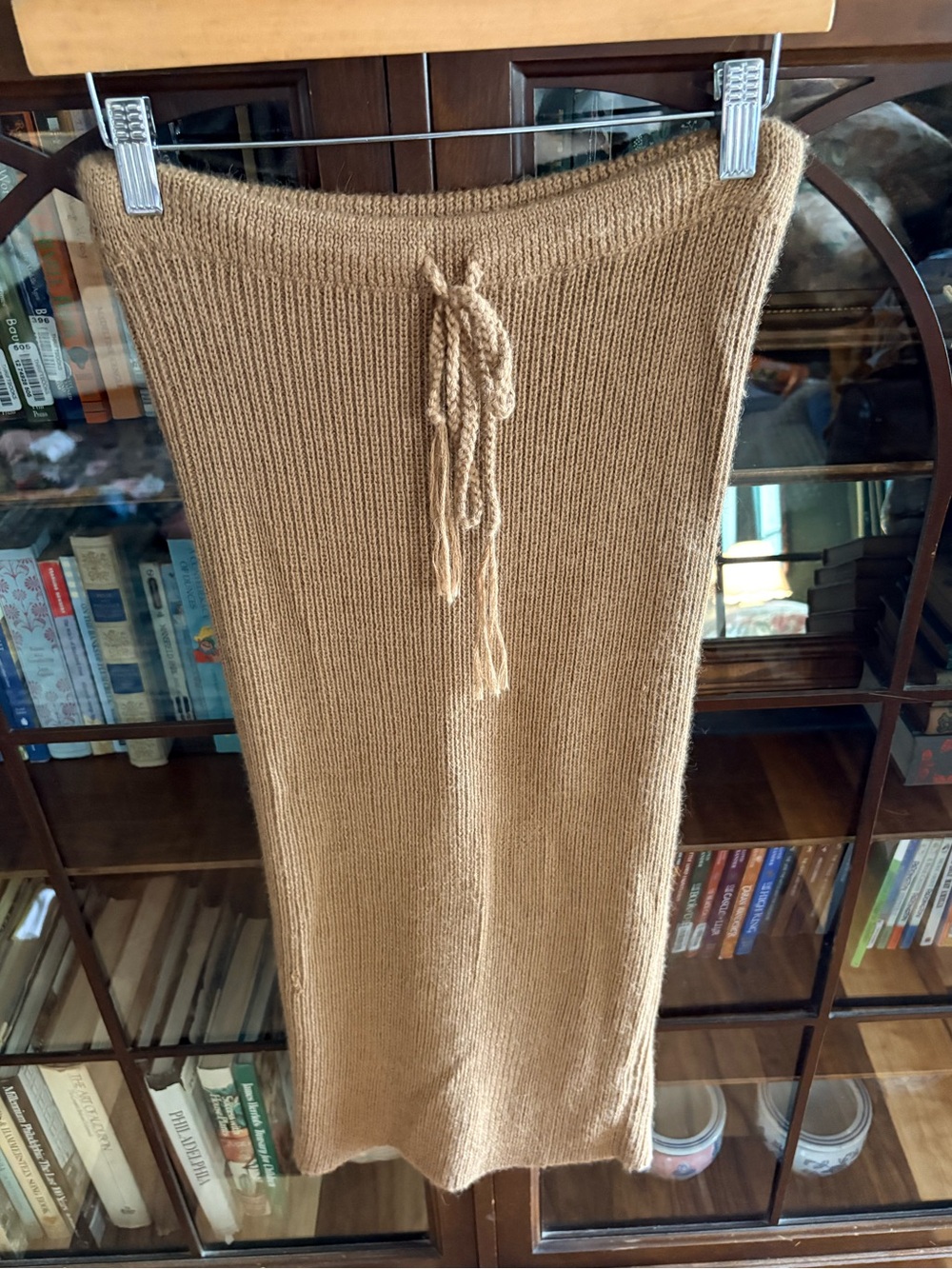 Wol Hide 100% Baby Alpaca Knit Midi Skirt